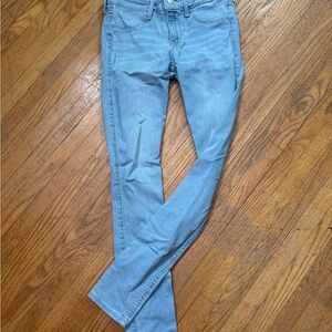 Hollister Women's Light Blue Skinny Jeans